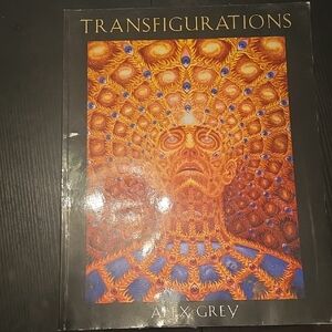 Transfigurations by Alex Grey Signed Art Book Damaged